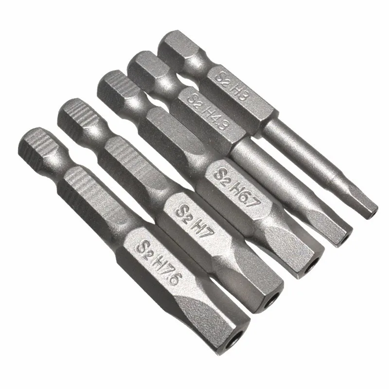 5pcs S2 Torx Screwdriver Bit Set Pentagonal Hole Security Magnetic Head 50mm H3 H7.6 For Electric Screwdriver Drill AliExpress
