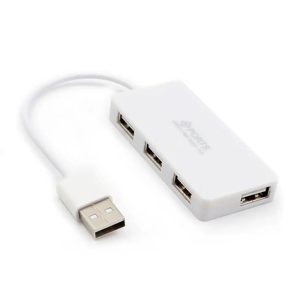 Высокоскоростной USB 3,0 концентратор внешний 4 порта адаптер разветвитель USB расширитель для ноутбука ПК офисные принадлежности