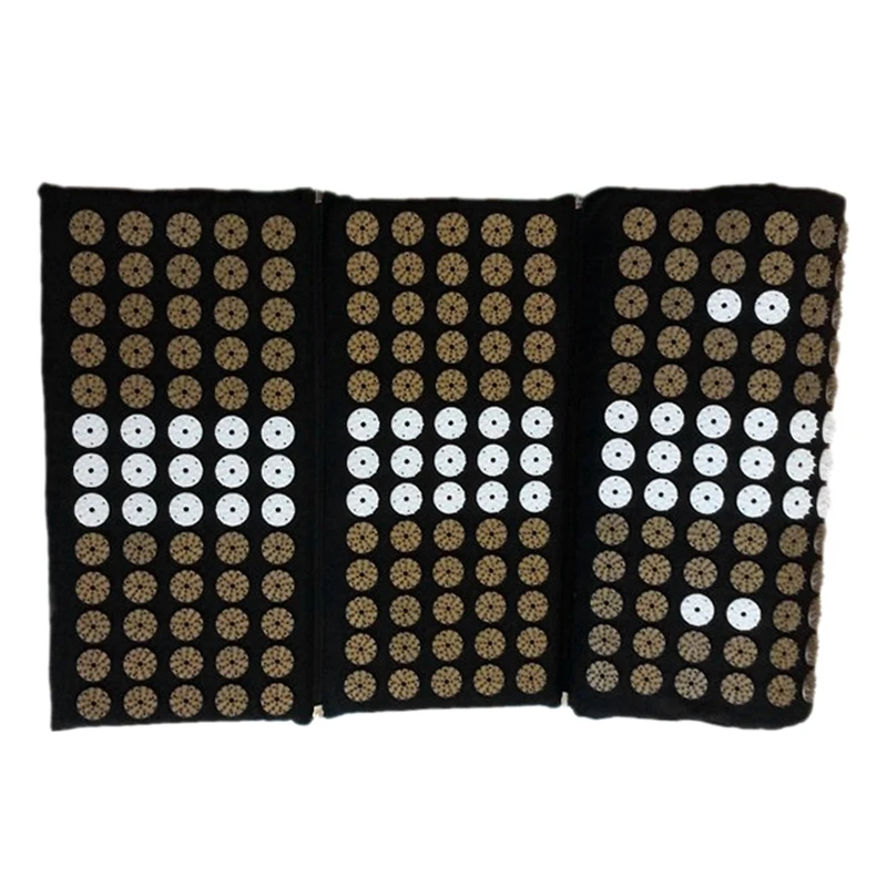 

Lotus Acupuncture Massager Mat Acupressure Zip-Apart Mat Relieve Back Pain Acupressure Mat Pillow Massage for Body