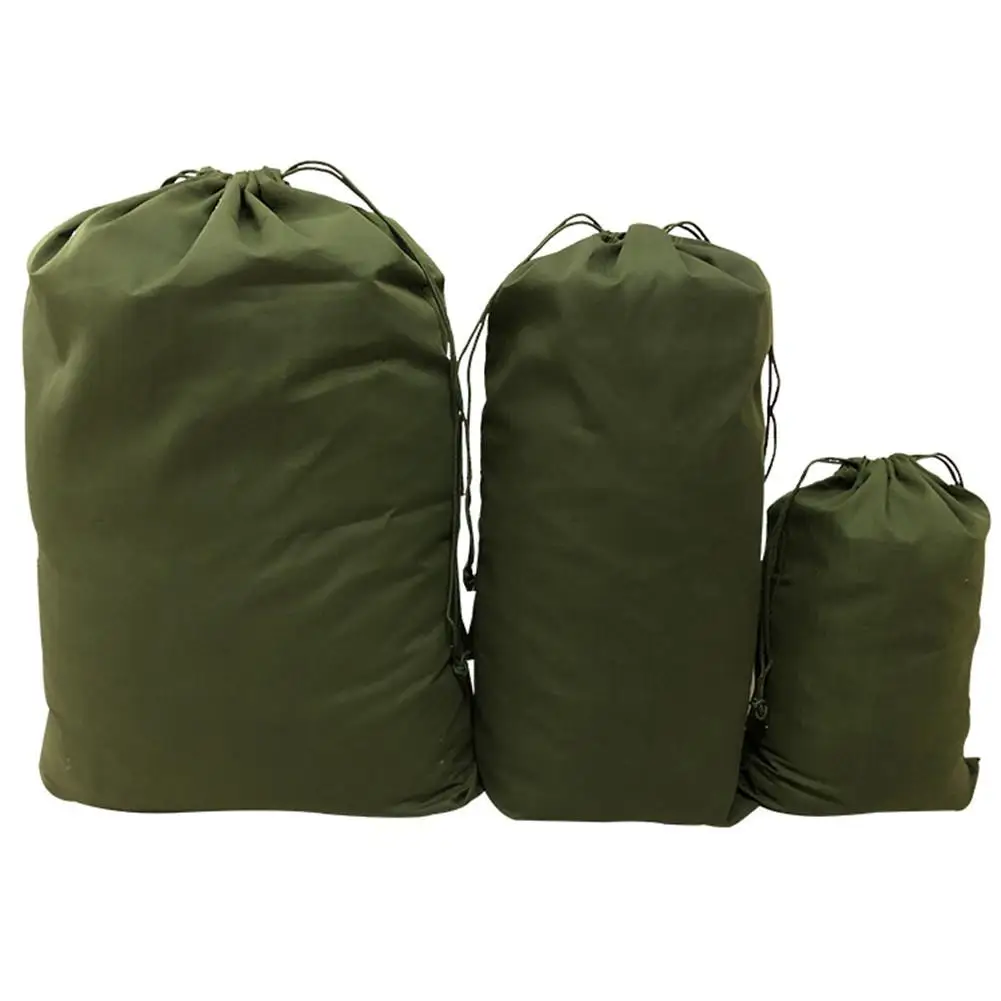 

1pcs Drawstring Large Canvas Storage Bag Toy Cloth Sundries Leaves Organizer Green Transfer Bag Logistics Moving Bag Household #