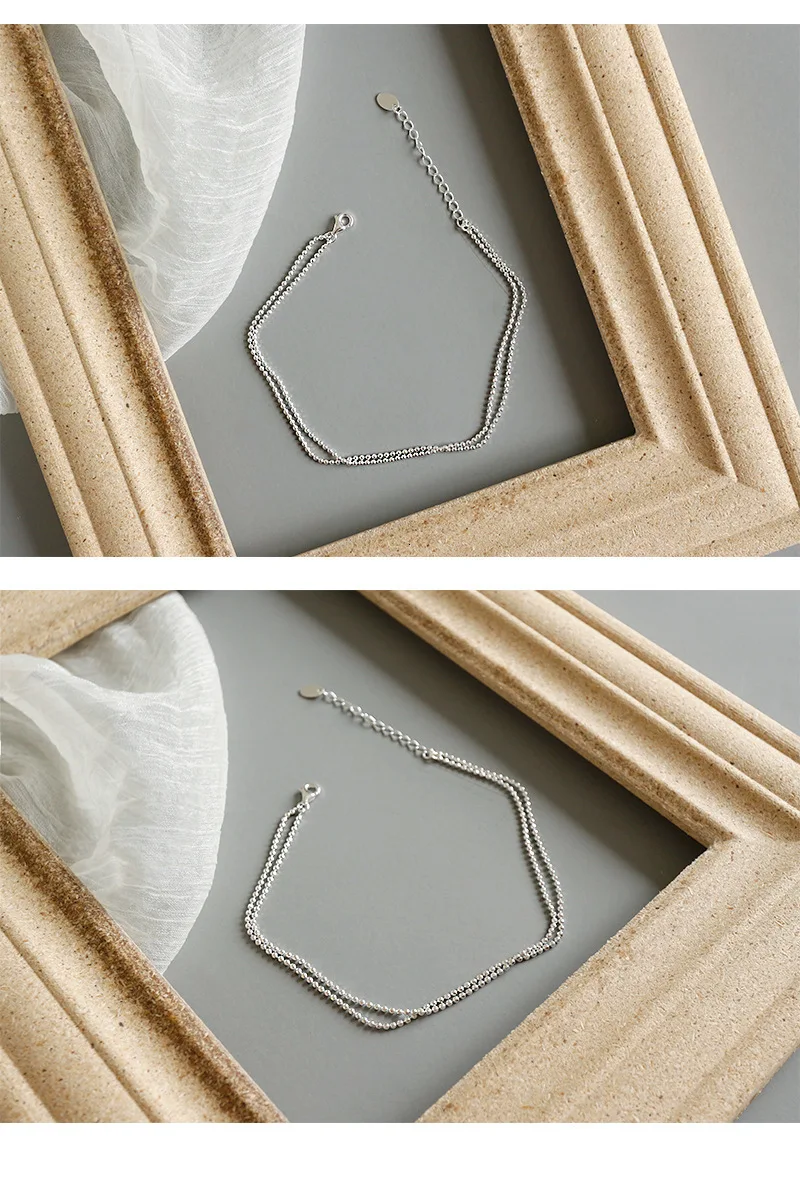 para mulher grânulo corrente pulseira massif boho