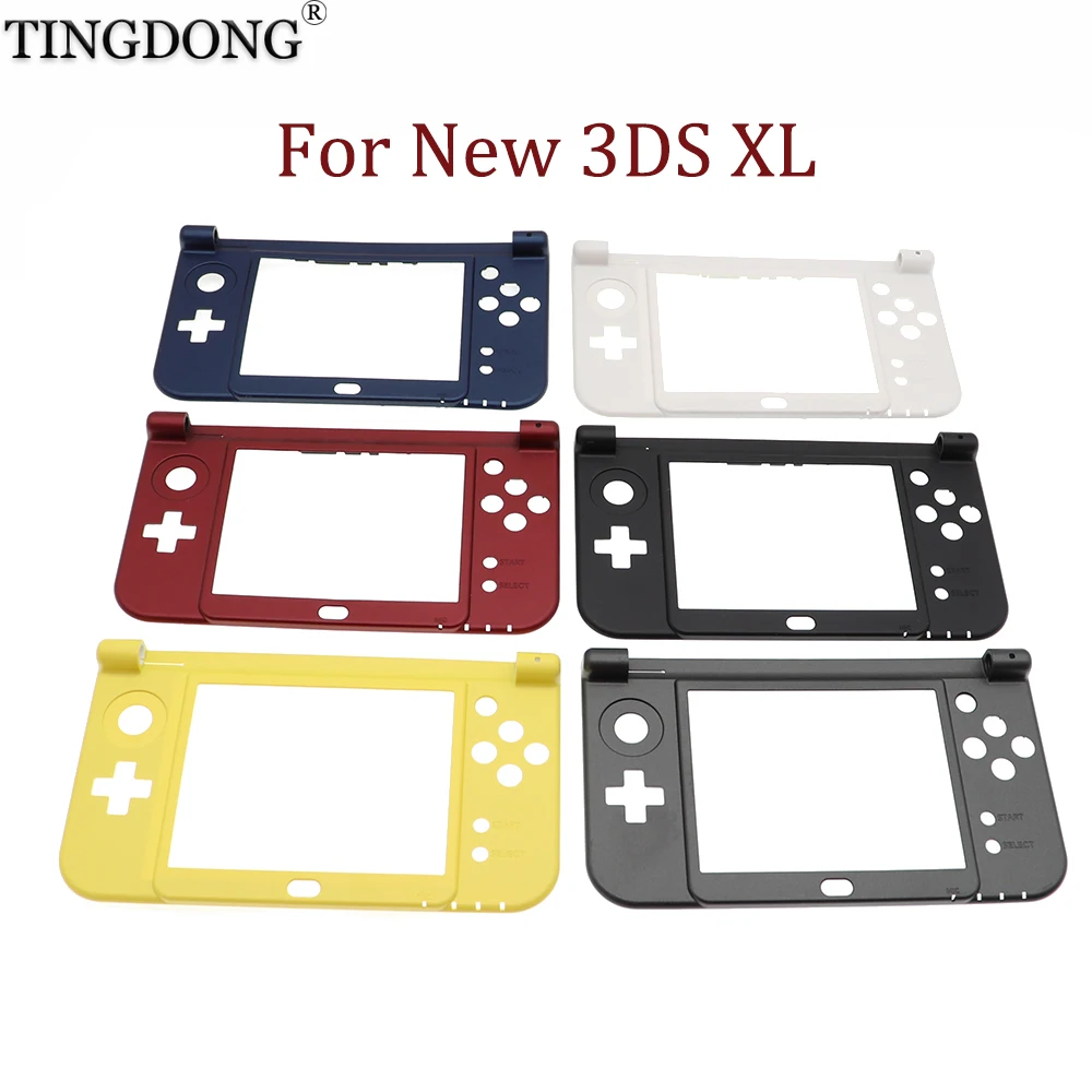 

2015 New original Verison For Nintendo New 3DS XL Replacement Hinge Part Black Bottom Middle Shell/Housing Case