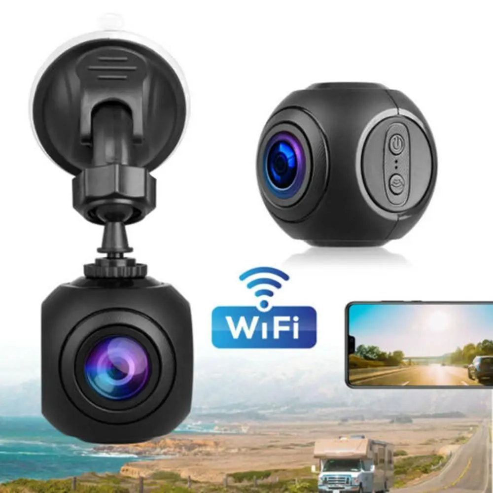A9-D Wi-Fi видеорегистратор Fhd 1080P Gps камера приборная панель с g-сенсором ночного видения