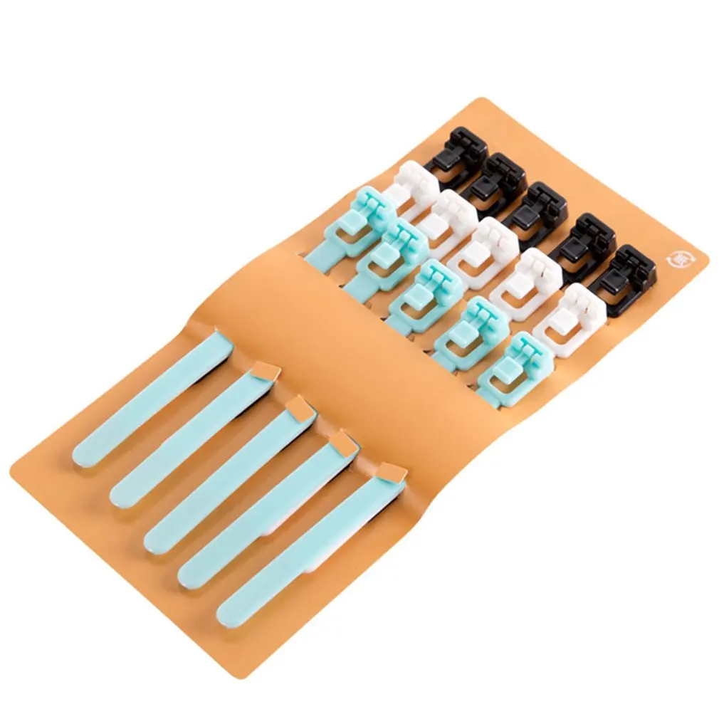 

Multi-Purpose Adjustable Cable Tie Finishing Cable Clip--Small (15 Packs)