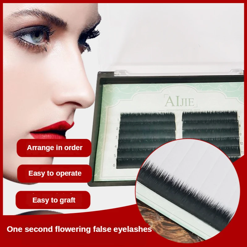 

False Eyelashes For Beginners Makeup Artists Suitable Grafting Neatly Arranged Easy Operate Wear Comfortable Convenient