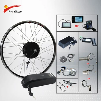 

48V 350W 500W Electric Bicycle Conversion Kit with Battery e Bike Front Motor Wheel Hub Motor MTB Bicycle eBike Conversion Kit