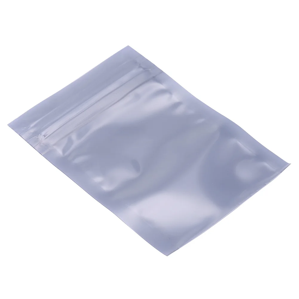 

100Pcs/set 6x9cm Antistatic Resealable Ziplock Pouch Storage Bag for Electronic Accessories main board packaging bag battery