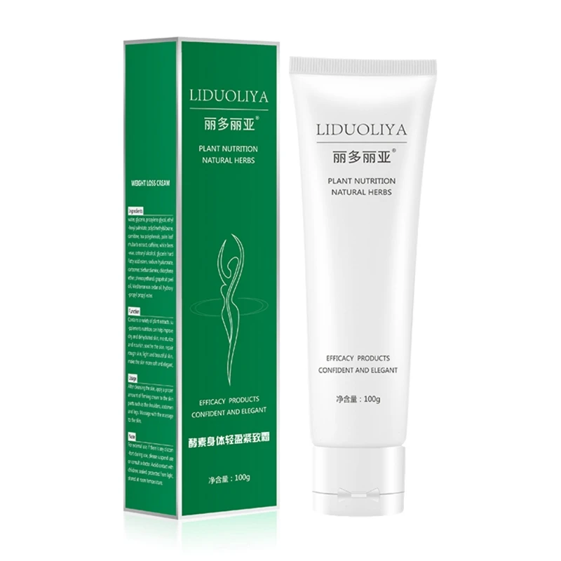 

100g Recommend Fat Burning Slimming Cream Fast Weight Loss Waist Body Sculpting Cream Firming Skin Moisturizing