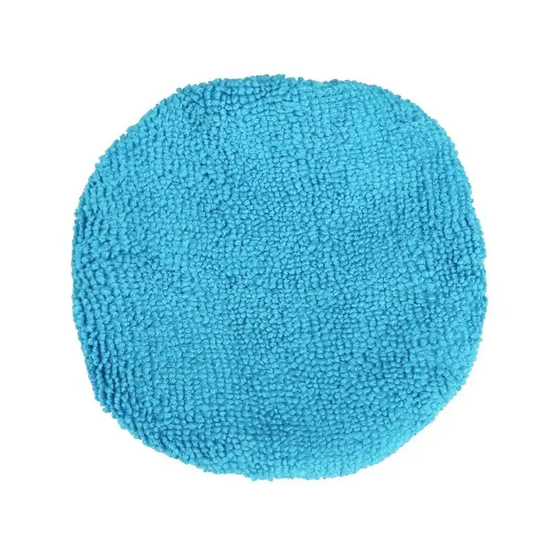 Микрофибра с длинной ручкой очистка окон автомобиля щетка очиститель ветрового стекла - Цвет: Lake Blue brush head