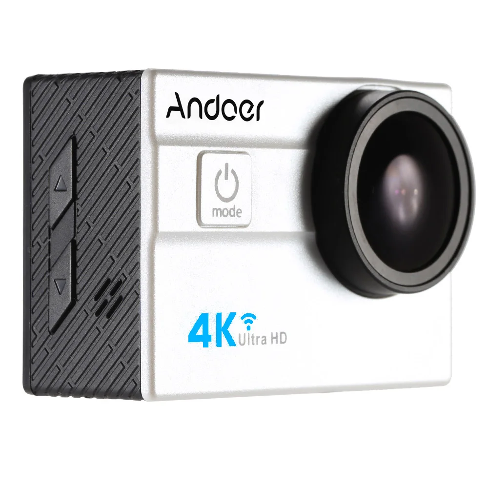 Andoer 2," lcd Ultra HD WiFi Спортивная камера с 4-кратным увеличением и широкоугольным объективом Водонепроницаемая Экшн-камера для автомобиля dvr DV Cam для активного отдыха на велосипеде