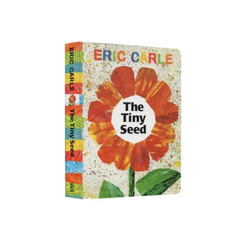 

English The Tiny Seed Cardboard Book Eric Carle Grandpa Wu Min Lan Shudan Children's English Early Education Picture Story Book