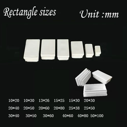Oblong Square Oblong Inserting End 10 20 25 30 40 50 X 20 25 30 38 40 50 60 80 100mm Plastic Tube Plug Chair Feet Pads Cover Furniture Accessories Aliexpress Oblong Square Oblong Inserting End 10 20 25 30 40 50 X 20 25 30 38 40 50 60 80 100mm Plastic Tube Plug Chair Feet Pads Cover Furniture Accessories Aliexpress