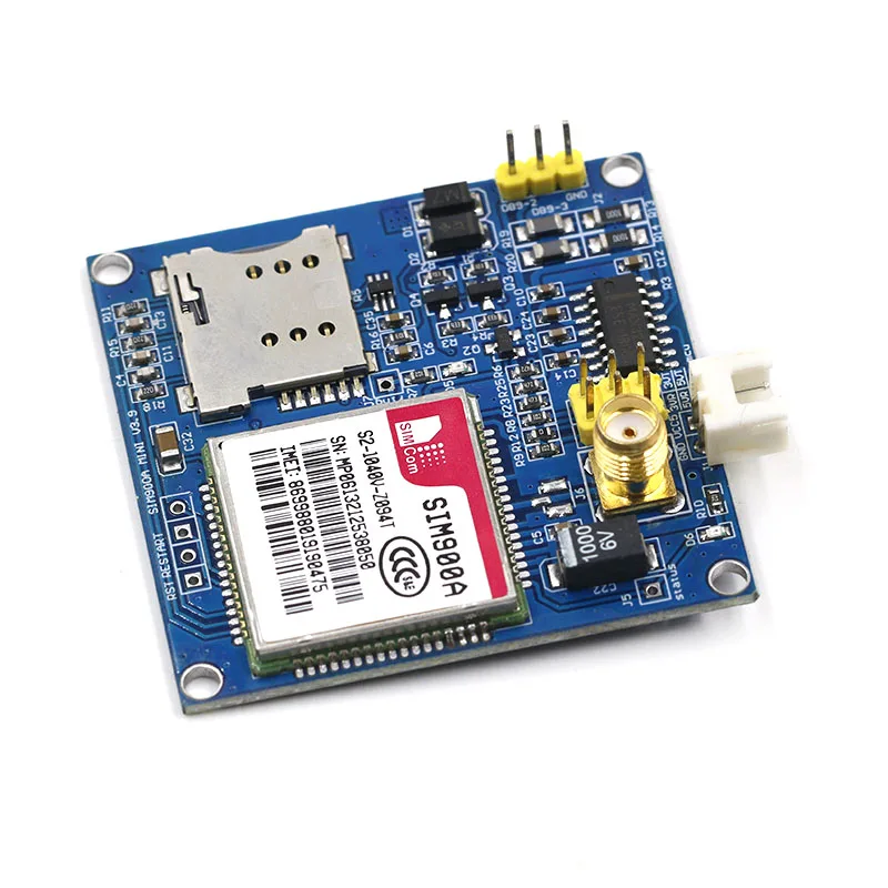 SIM900A SIM900 мини V3.9 беспроводной модуль передачи данных GSM GPRS комплект платы с антенной C83