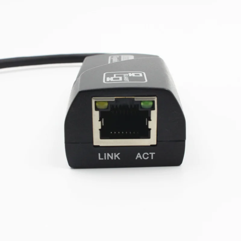 Черный USB 3,0 Gigabit RJ45 Ethernet cетевой адаптер LAN 1000 Мбит/с для ПК ноутбук Mac возможность 10/100/1000 Мбит/с