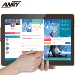 ANRY сенсорный планшет 10,1 дюймов с Беспроводная Bluetooth мышь Android 7,0 4G Lte телефонный звонок фаблет Восьмиядерный 4G + 64G планшетный ПК