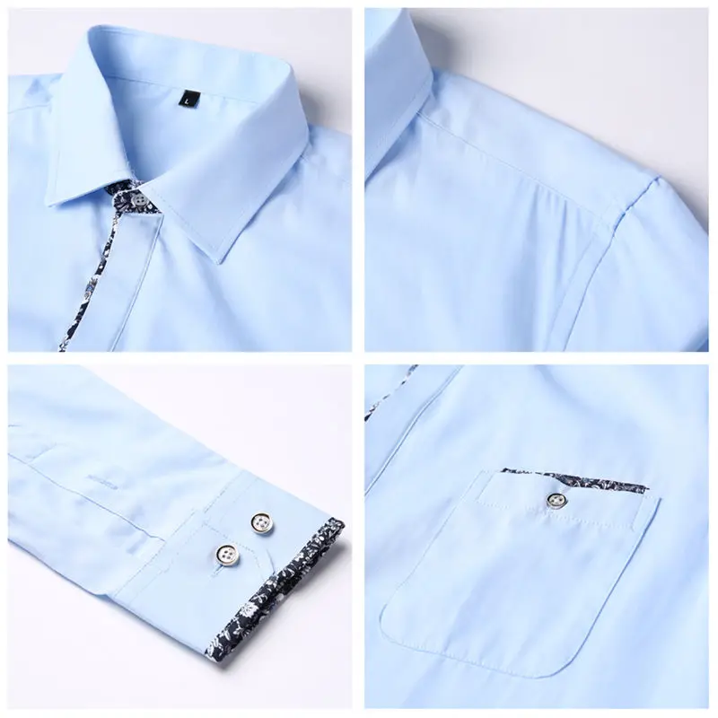 Бренд COODRONY, мужские рубашки с длинным рукавом, хлопковая Мужская рубашка, Новое поступление, деловые повседневные рубашки для джентльменов, Camisa Masculina 96099