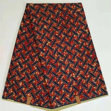 Miss. L Новое поступление Анкара воск ткань хлопок воск ткань высокое качество 6 ярдов/шт для сари HL19S11287