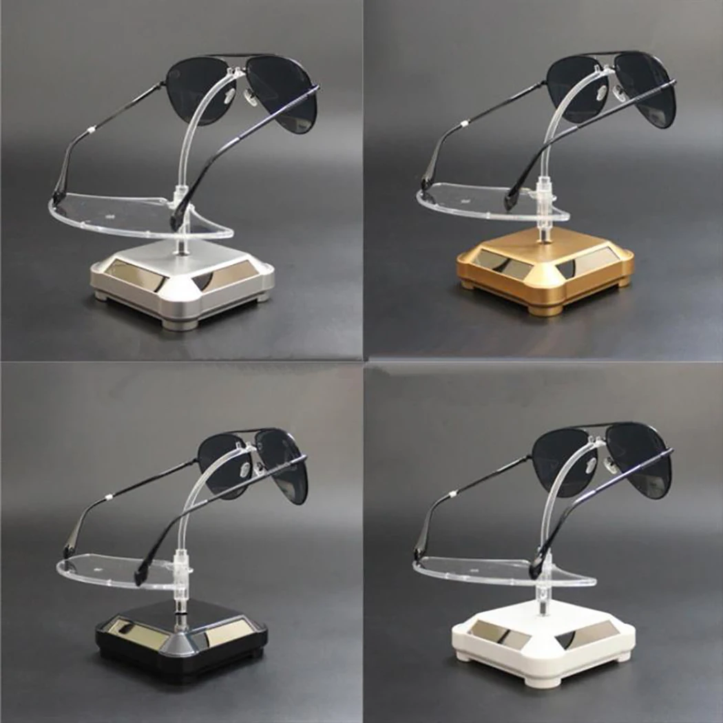 Glasses Display Stand Set Creative Rotary Sunglasses Organizer Glasses Stand Window Display Sunglasses Storage