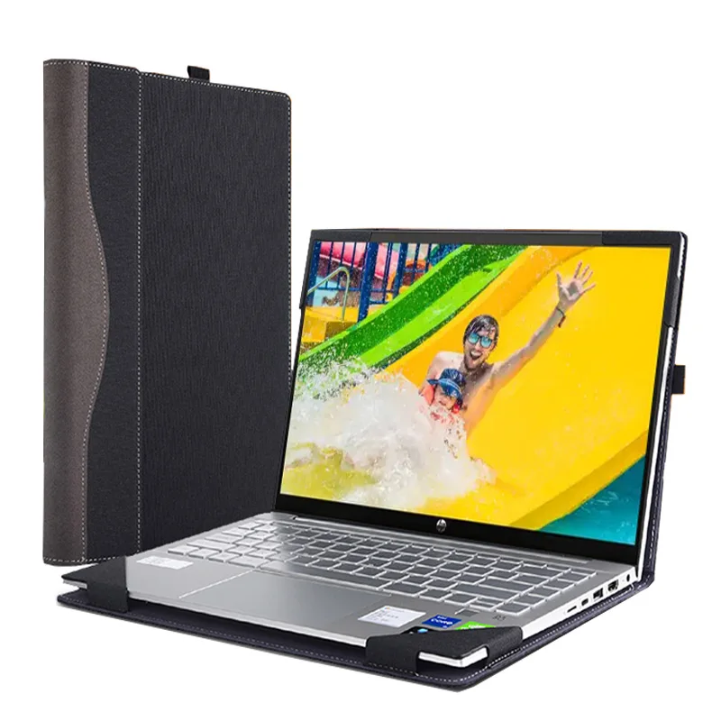 Couro Capa Protetora para hp Envy Resistente a Riscos Laptop Sleeve Série Envy 14 em 14-eb1000tu 14t-eb pu