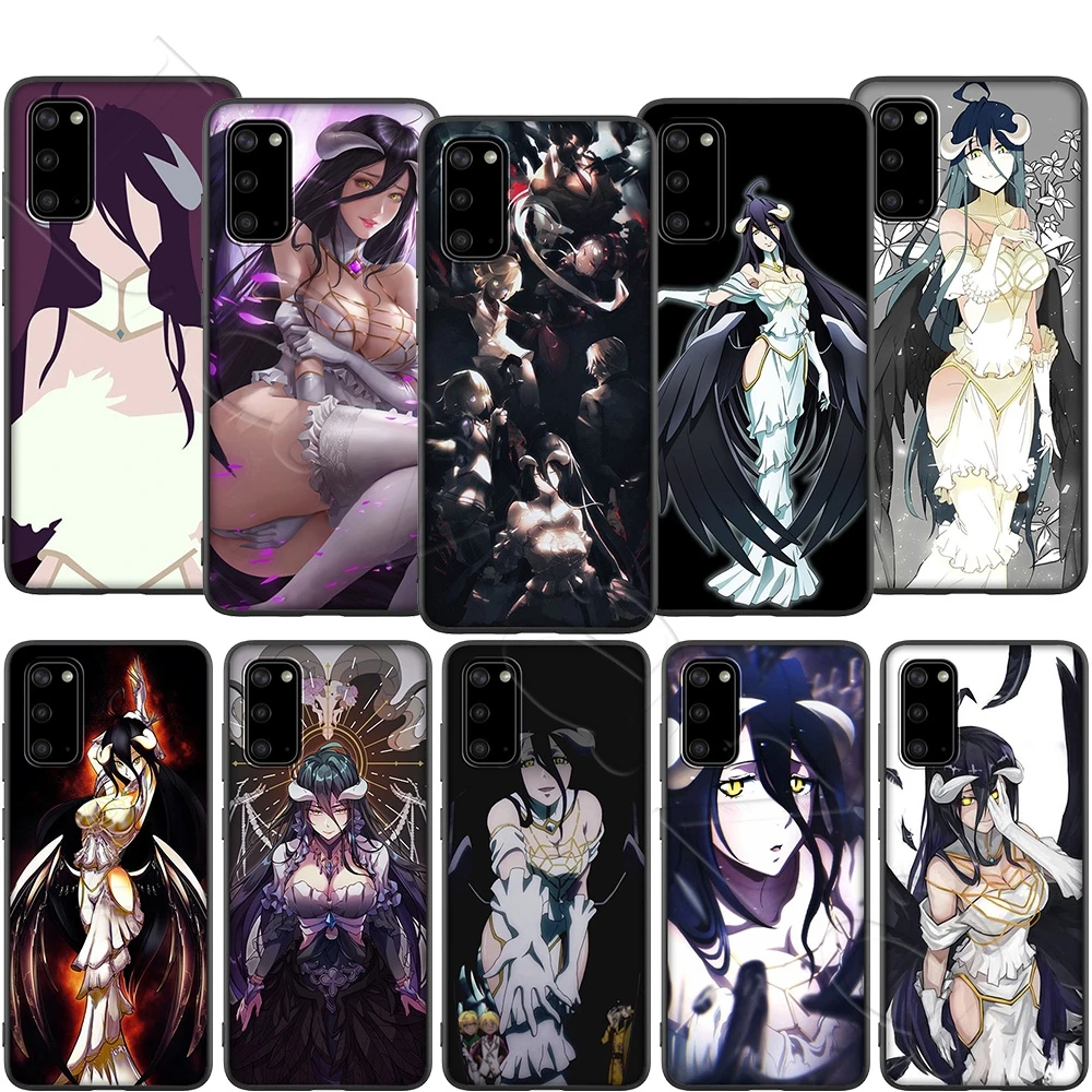 Чехол Albedo overlord для Samsung Note 10 S6 S7 S8 S9 S10 S10e S20 ultra A71 A51 A81 A91 M10 M20 M30 Lite Edge Plus | Мобильные