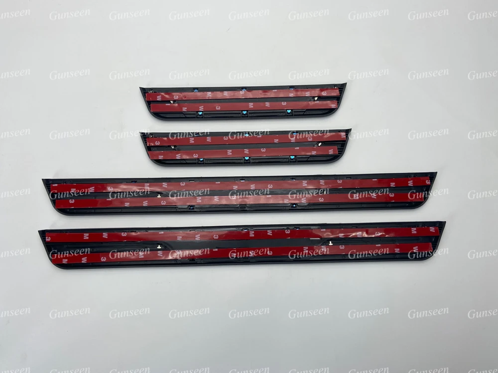 Car Door Sill Accessories For CX9 2021 2020  Scuff Plate Protector Cover Auto Threshold Stainless Steel Styling Trim Stickers