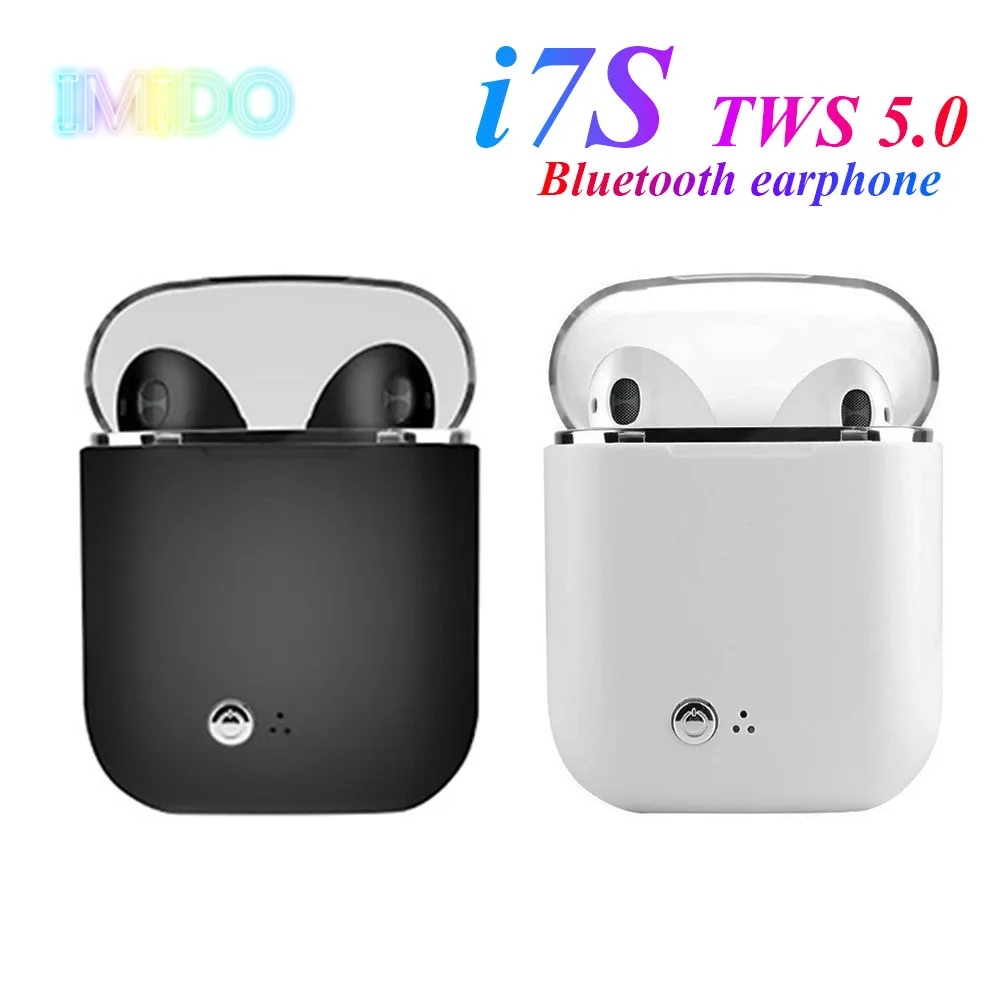 I7s I12S TWS 5 0 Bluetooth наушники HIFI Звук беспроводные стерео I Handfree игровая гарнитура для