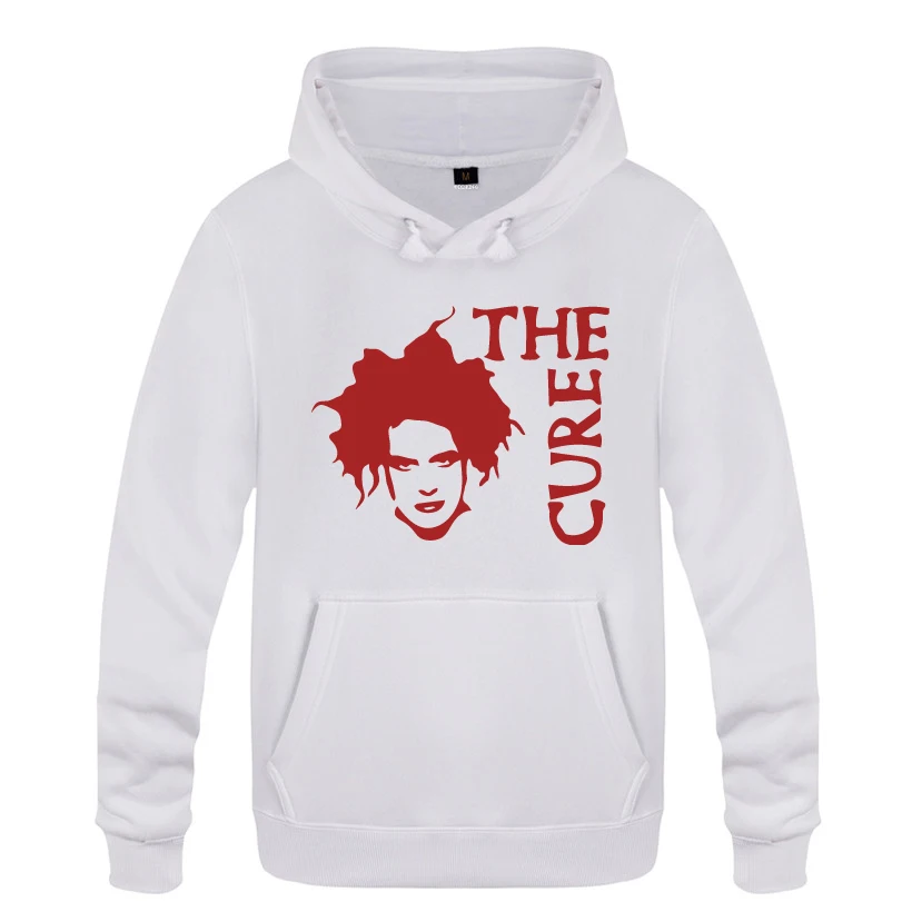 BAY HOT Robert Smith The Cure Rock толстовки мужские мужские с капюшоном флисовый пуловер толстовки - Цвет: BAY HOT