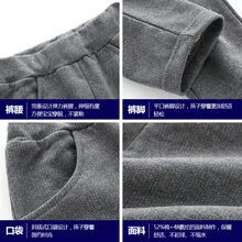 Детские повседневные штаны г.; новые весенние товары; цветные хлопковые штаны с рисунком для маленьких мальчиков; прямые поставки