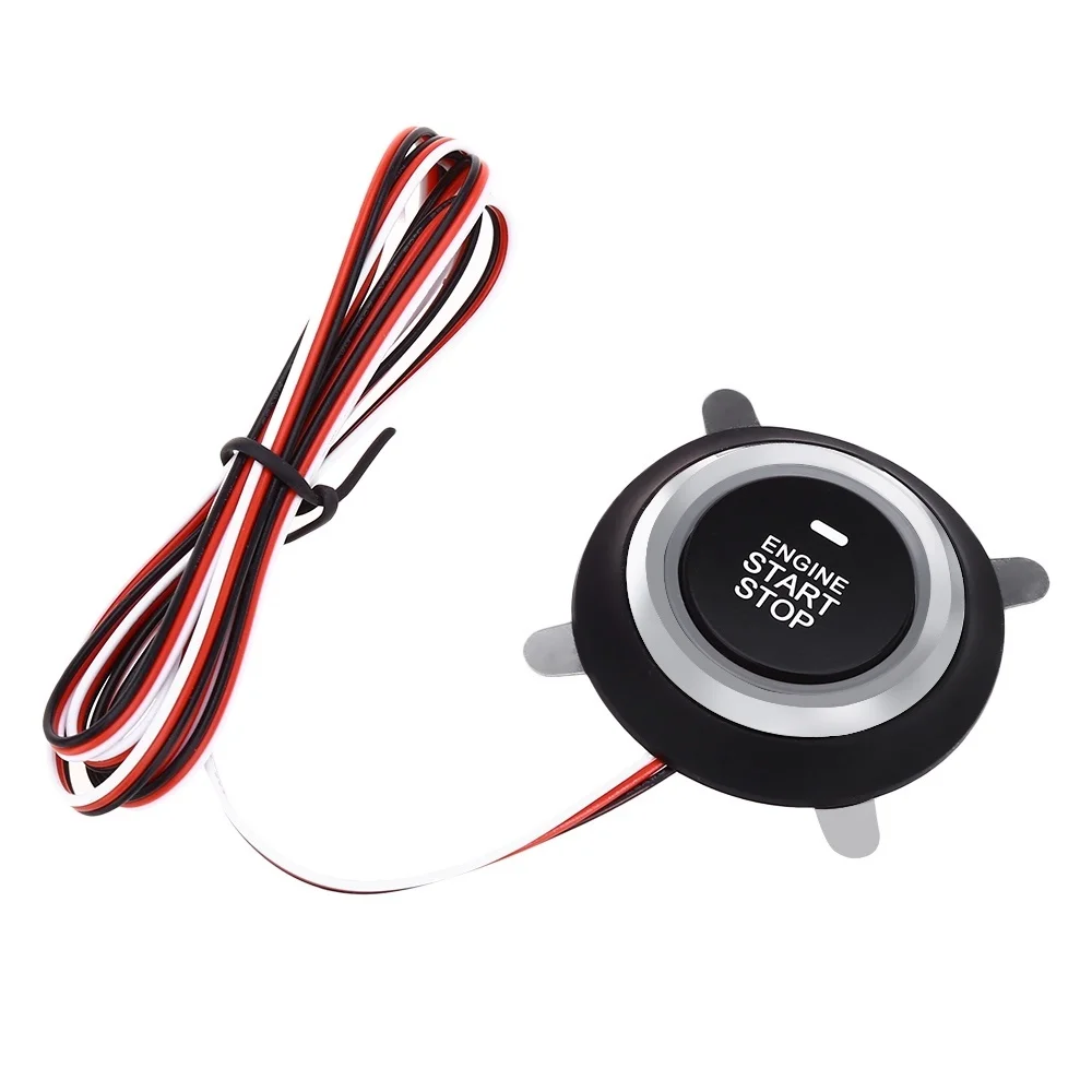 Автомобильная кнопка запуска двигателя RFID замок Система бесключевого доступа
