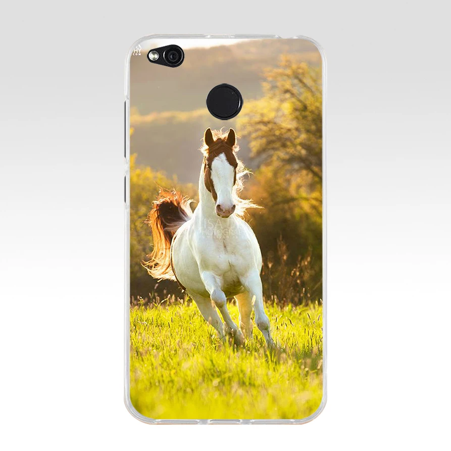 289SD  horse Soft Silicone Tpu Cover phone Case for xiaomi redmi 4A 4X note 4 4x mi A1 A2 lite 