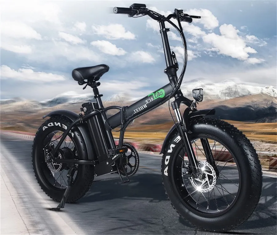 

oil wheel Two tire, 500W electric bicycle, foldable spare bicycle electric circulation aluminum, 50km / h