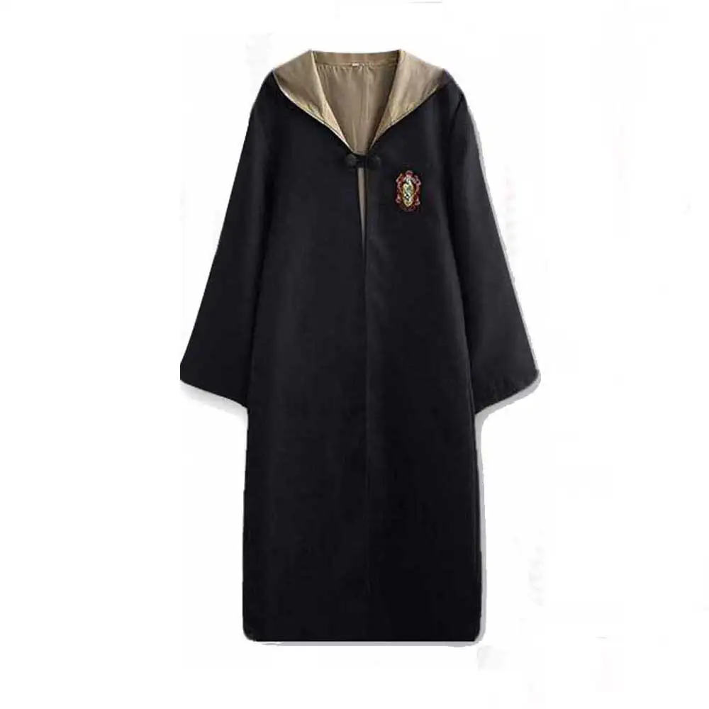 Girls Boys Hermione Granger Cosplay Robe Sweater Skirt Tie Shirt Wand Set Kids School Uniform Halloween Costume