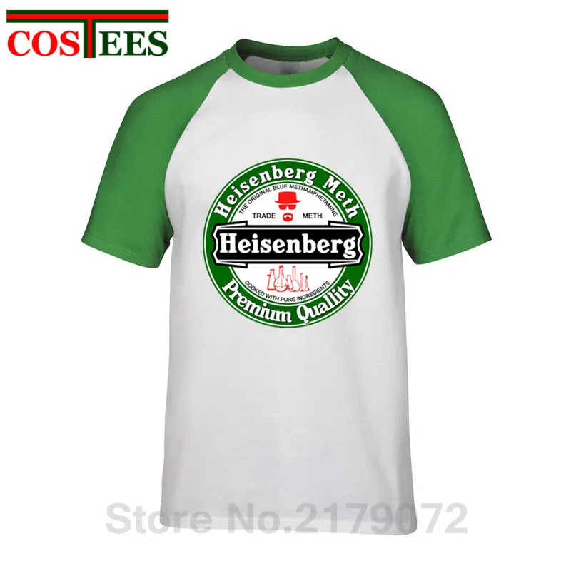 2018 Премиум качество Heisenberg in Мужская футболка heisenberg camiseta Футболка модная крутая