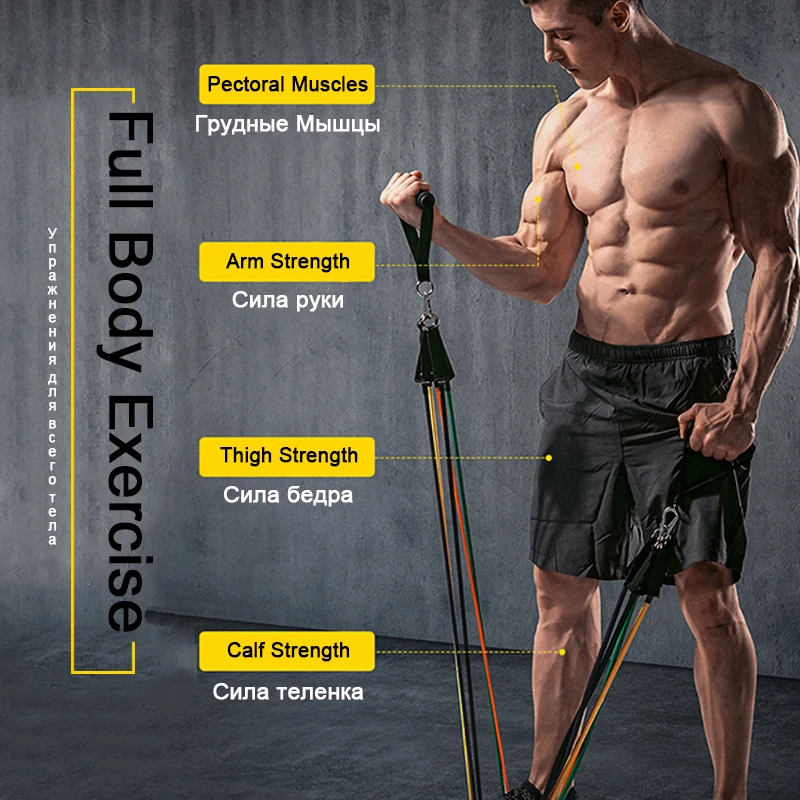 Home latex fitness pull rope new arrivals