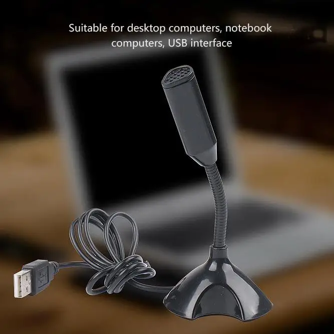 Универсальный мини-микрофон для компьютера настольная речь USB-подставка