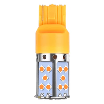 

T20 7440 W21W Led Bulb 3030 35Smd Canbus Led Lamp For Car Turn Signal Lights Amber Lighting 12V 24V
