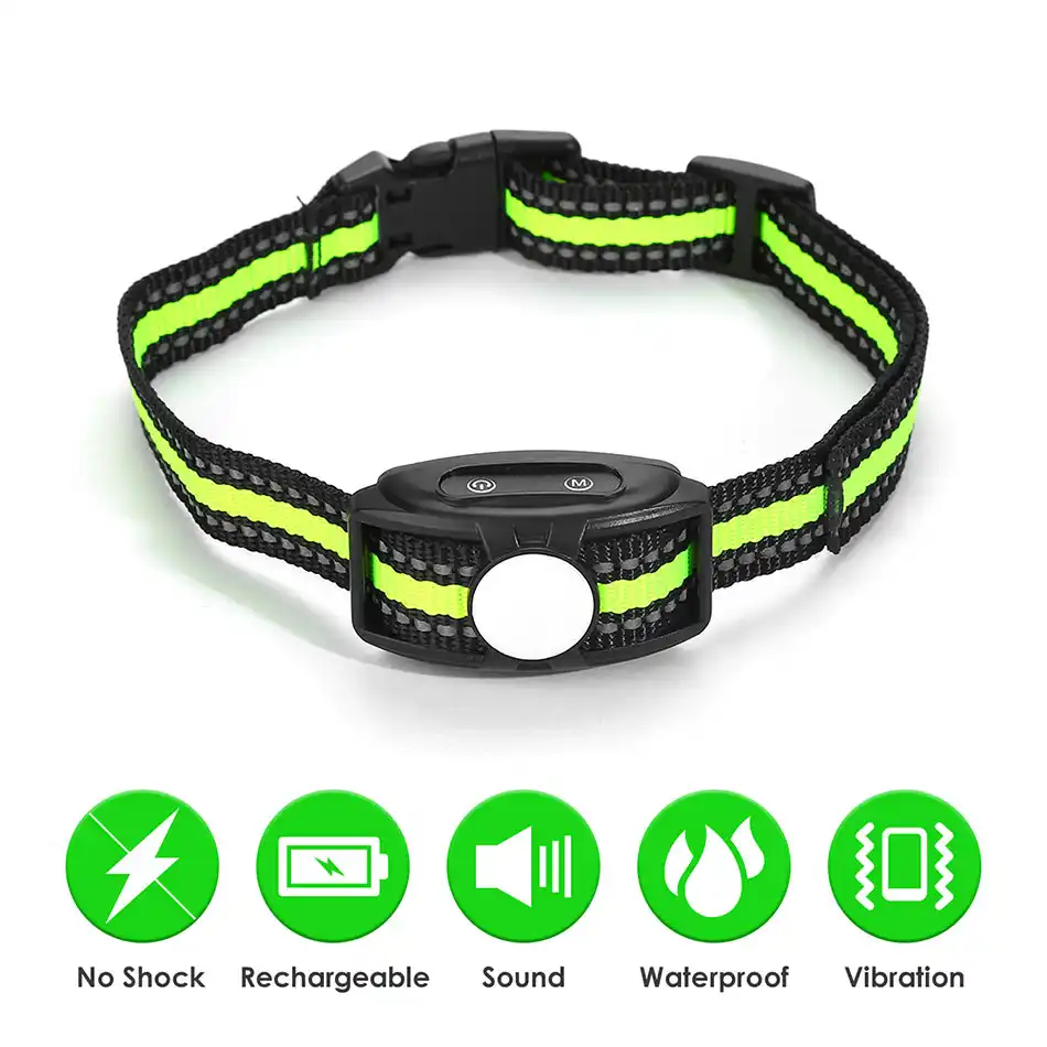 barking control collar sound and vibration