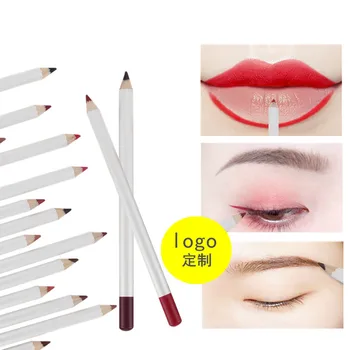 

10Pcs/set Cosmetic Professional Wood Lipliner Waterproof Lady Charming Lip Liner Soft Pencil Contour Makeup Lipstick Tool