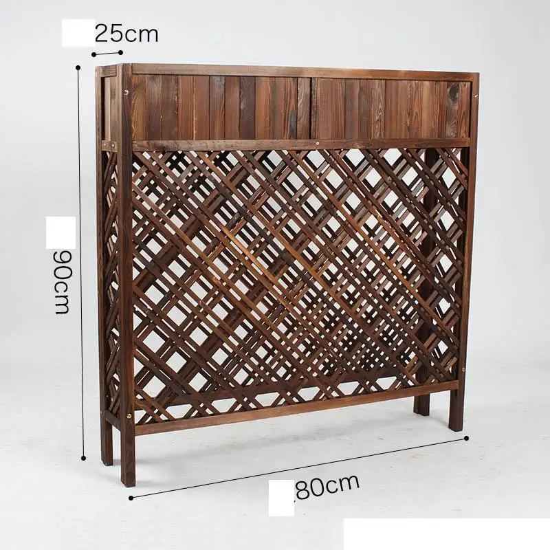 Number 6 Крытый Soporte Plantas интерьер Huerto Urbano Madera Stojak Na Kwiaty балкон полки Dekoration завод стойки цветок стенд - Цвет: Number 6
