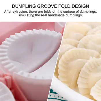

8 Dumplings Maker Dumpling Mould Dough Wrapper Cutter Making Empanada Jiaozi Molds Kitchen Tools Dumpling