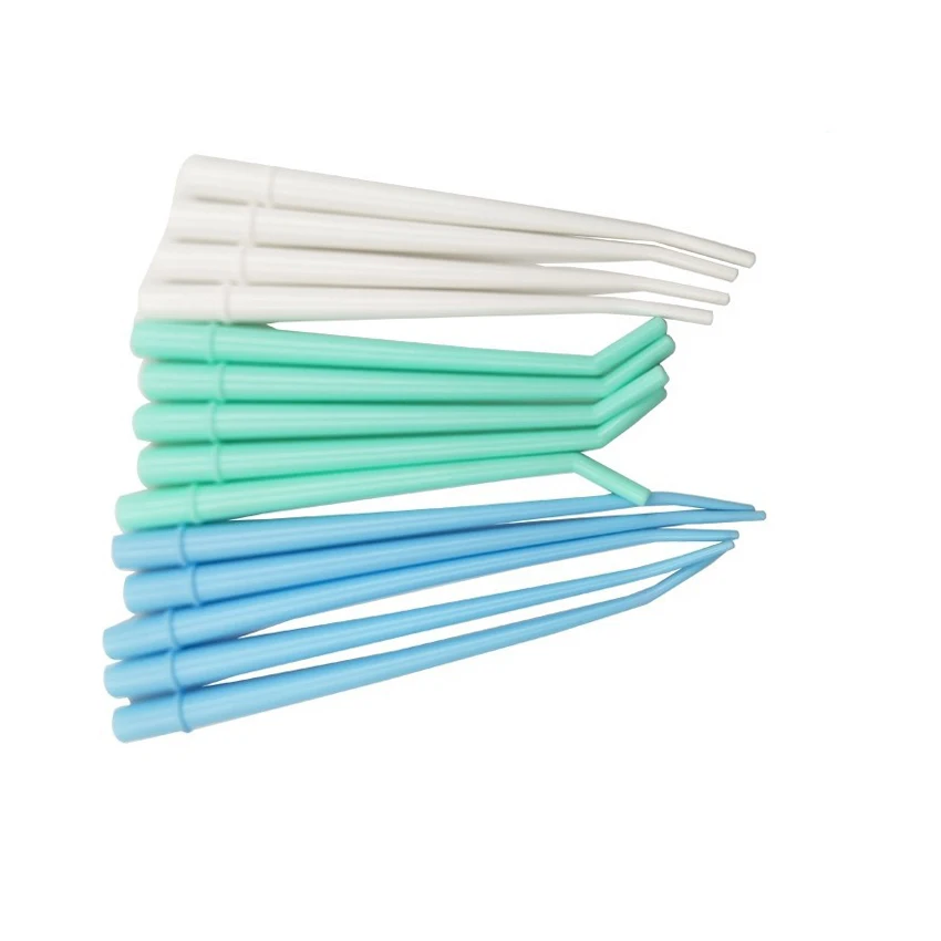 

25 PCS/Bag Disposable Dental Surgical Aspirator Suction Saliva Ejector Tip Tube Surgical Suction Tips Suction Tube Long Slim