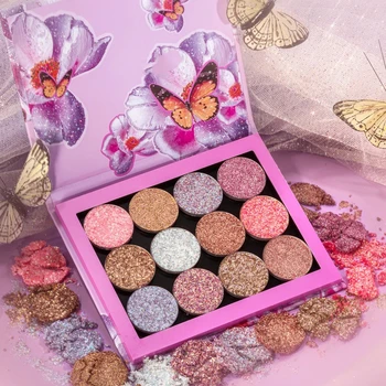 

Peacock Feather Twelve Color Eyeshadow Palette Matte Color Eyeshadow Makeup