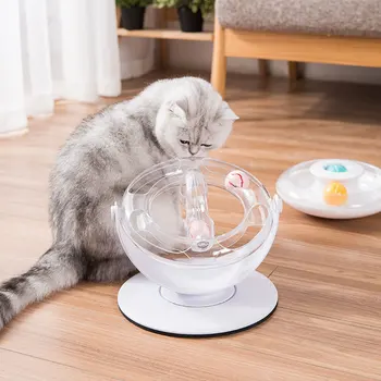 

Cat Toy Space Ring Double Ring Colorful Ball Cat Turntable Pet Cat Toy Cat Toys Interactive Pet Supplise