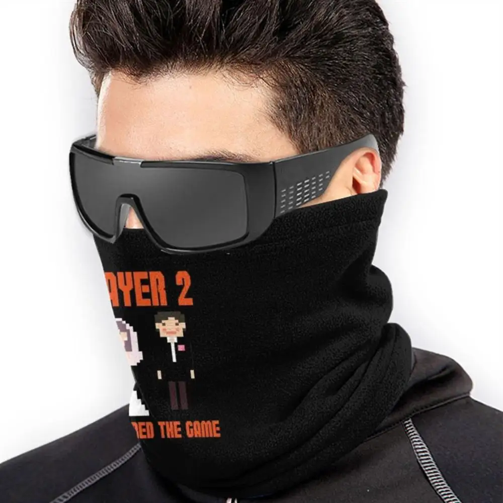 men's scarves Player 2 Has Entered The Game Wedding Video Games Scarf Neck Gaiter Warmer Headwear Cycling Mask Wedding Classic Gaming Contra hair scarf for men