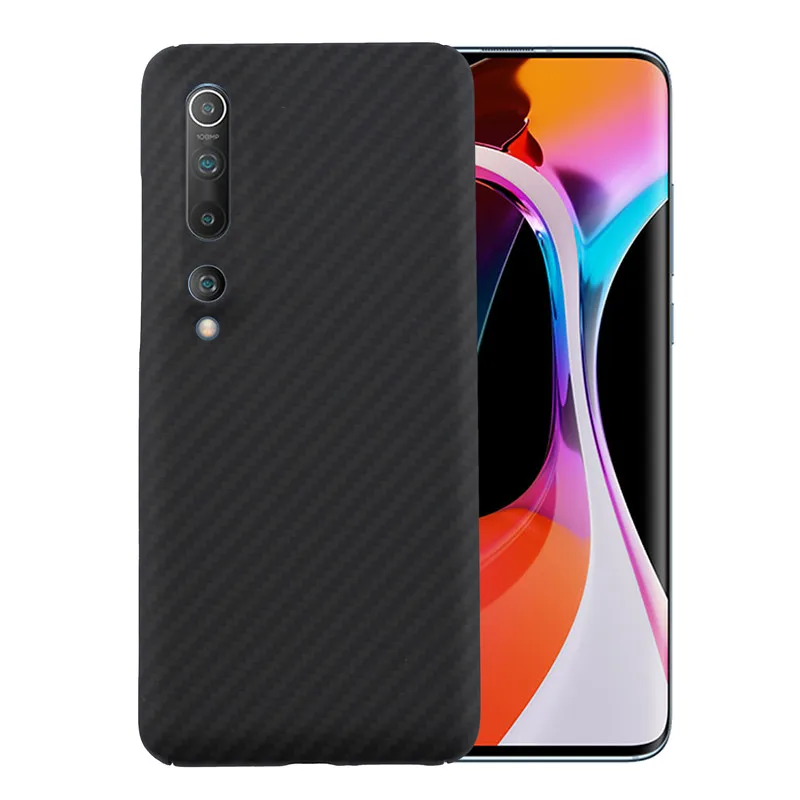 

Чехол из углеродного волокна для Xiaomi Mi 10 Pro, ударопрочный жесткий чехол для Mi 10, Сверхтонкий чехол для Xiaomi Mi 10 Pro, чехол