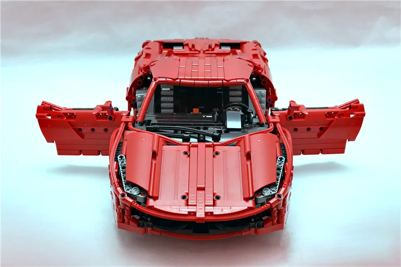 Мпц моторы Мощность Функция Technic RC супер спортивный автомобиль для MOC 1767 здания