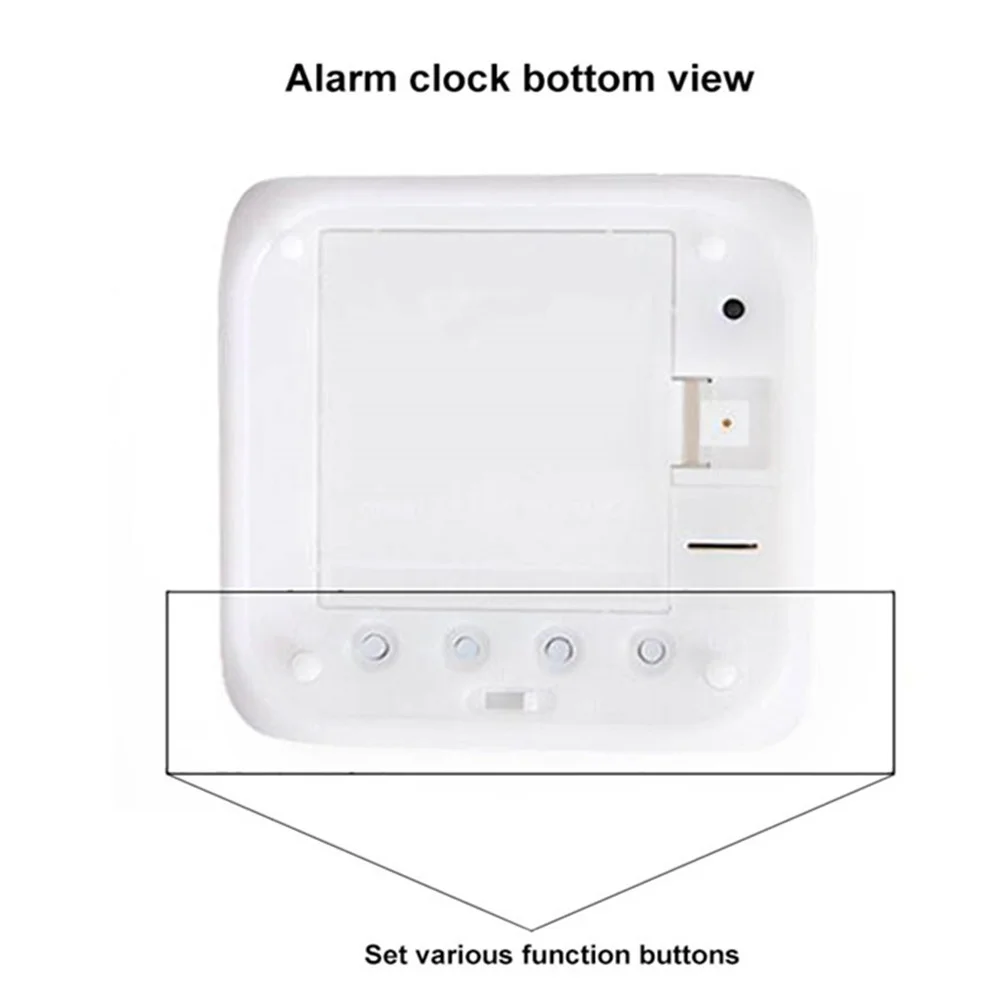 Splatoon Cartoon Digital Alarm Clock Electronic Wake Up Light Clocks