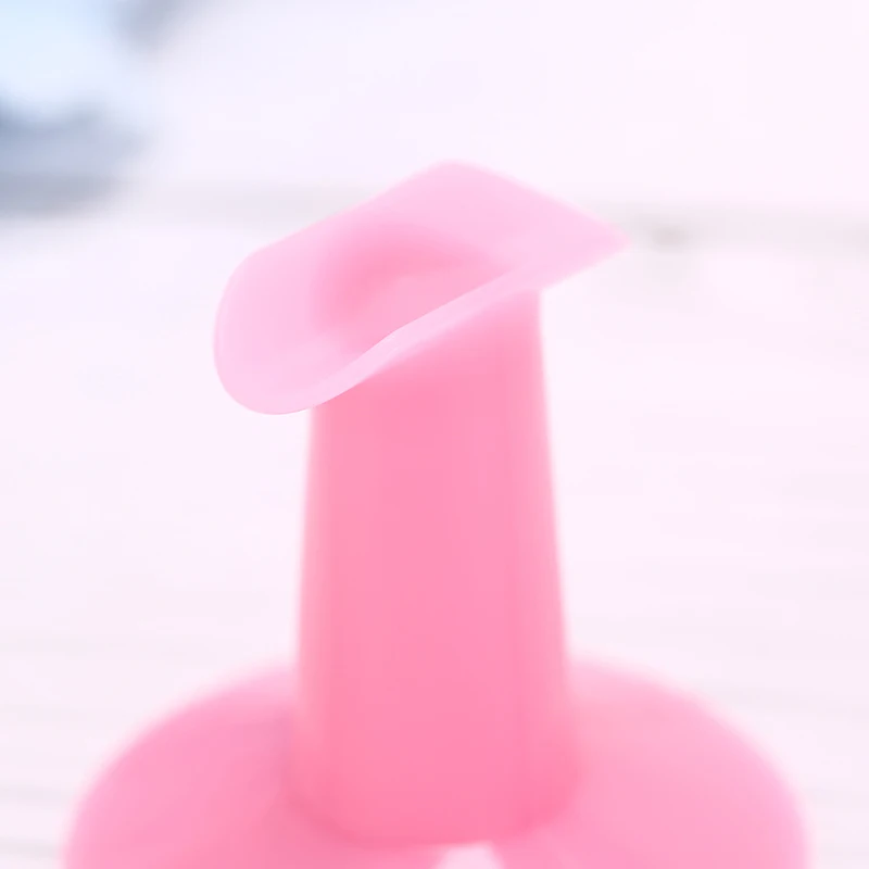 1 шт. пластиковая опора для пальцев розовый палец для дизайна ногтей Опора Подставка держатель для геля лак 3D цветок Живопись Рисунок