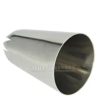 353# 9cs большой размер 10 зуб из нержавеющей стали бесшовный носик для украшения печенья взбитые сливки розочки украшение для пекарни