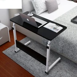 Table d'appoint Portable réglable pour ordinateur Portable, Table basse, pouvant être relevée, meuble de bureau sur pied pour salon 